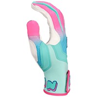 Easton Adult Limited Edition Spring Break Walk Off Ethos Batting Gloves, Blue/Pink