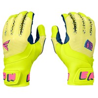 Easton Adult Limited Edition Spring Break Walk Off Ethos Batting Gloves, Yellow