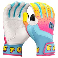 Easton Adult Limited Edition Spring Break Walk Off Ethos Batting Gloves, Light Blue