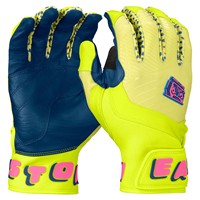 Easton Adult Limited Edition Spring Break Walk Off Ethos Batting Gloves, Yellow