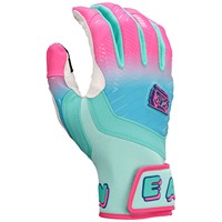 Easton Youth Limited Edition Spring Break Walk Off Ethos Batting Gloves, Blue/Pink