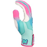 Easton Youth Limited Edition Spring Break Walk Off Ethos Batting Gloves, Blue/Pink