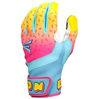 Easton Youth Limited Edition Spring Break Walk Off Ethos Batting Gloves, Light Blue