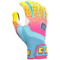 Easton Youth Limited Edition Spring Break Walk Off Ethos Batting Gloves, Light Blue