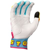Easton Youth Limited Edition Spring Break Walk Off Ethos Batting Gloves, Light Blue