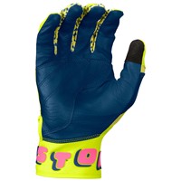 Easton Youth Limited Edition Spring Break Walk Off Ethos Batting Gloves, Yellow