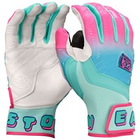 Easton Youth Limited Edition Spring Break Walk Off Ethos Batting Gloves, Blue/Pink