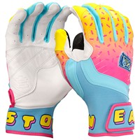 Easton Youth Limited Edition Spring Break Walk Off Ethos Batting Gloves, Light Blue