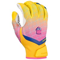 Easton Limited Edition Spring Break Ghost Ethos Fastpitch Batting Gloves, Yellow