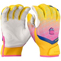 Easton Limited Edition Spring Break Ghost Ethos Fastpitch Batting Gloves, Yellow