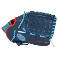 Rawlings Youth Flex Palm Series 11in Baseball Glove, Navy/Blue
