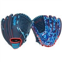 Rawlings Youth Flex Palm Series 11in Baseball Glove, Navy/Blue