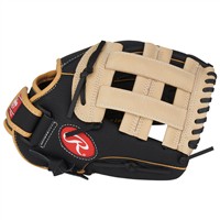 Rawlings Youth Sure Catch Fernando Tatis Jr 11in Baseball Glove, Black/Camel