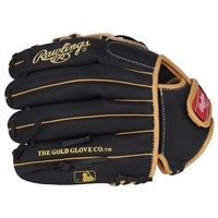Rawlings Youth Sure Catch Fernando Tatis Jr 11in Baseball Glove, Black/Camel