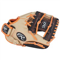 Rawlings Youth Sure Catch Jackson Holiday 10in Baseball Glove, Camel/Black