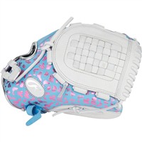 Rawlings Heart of the Hide 12.50in Fastpitch Glove (PRO125SB-3CBW), Blue/White