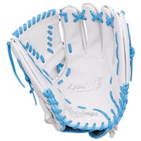 Rawlings Liberty Advanced 12in Fastpitch Glove (RLA120-31WCB), White/Blue
