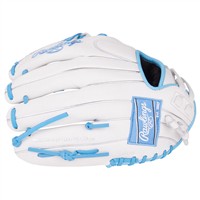 Rawlings Liberty Advanced 12in Fastpitch Glove (RLA120-31WCB), White/Blue