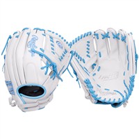 Rawlings Liberty Advanced 12in Fastpitch Glove (RLA120-31WCB), White/Blue