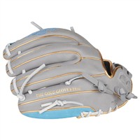 Rawlings Liberty Advanced 11.75in Fastpitch Glove (RLA715-32GCB), Grey/Blue