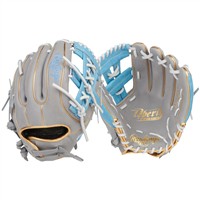 Rawlings Liberty Advanced 11.75in Fastpitch Glove (RLA715-32GCB), Grey/Blue