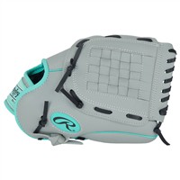 Rawlings Youth Flex Palm 11in Fastpitch Glove, Grey/Multi