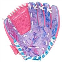 Rawlings Youth Flex Palm 10in Fastpitch Glove, Pink/Blue