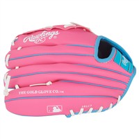 Rawlings Youth Flex Palm 10in Fastpitch Glove, Pink/Blue
