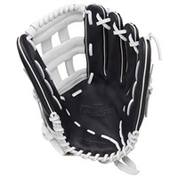 Easton Fundamental Series 13in Fastpitch Glove (FMFP13B), Black/White