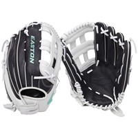 Easton Fundamental Series 13in Fastpitch Glove (FMFP13B), Black/White