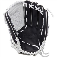 Easton Fundamental Series 12.5in Fastpitch Glove (FMFP125B), Black/White