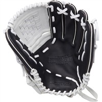Easton Fundamental Series 12in Fastpitch Glove (FMFP12B), Black/White