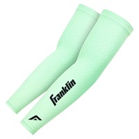 Franklin Adult Compression Arm Sleeves, Light Green