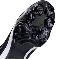 NIKE Mens Diamond Standout Metal Cleats, Black/White