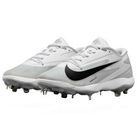 NIKE Mens Diamond Standout Metal Cleats, Grey/Black