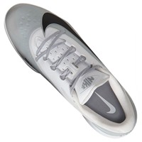 NIKE Mens Diamond Standout Metal Cleats, Grey/Black