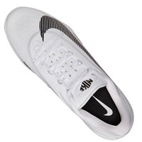 NIKE Mens Diamond Standout Metal Cleats, White/Black