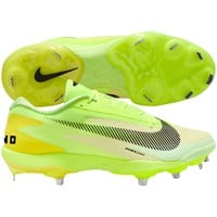 NIKE Mens Diamond Standout Metal Cleats, Volt/Black