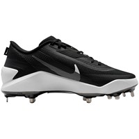 NIKE Mens Diamond Showcase Metal Cleat, Black/White