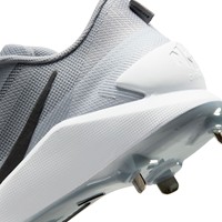 NIKE Mens Diamond Showcase Metal Cleat, Grey/Black