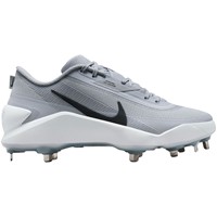 NIKE Mens Diamond Showcase Metal Cleat, Grey/Black