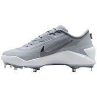 NIKE Mens Diamond Showcase Metal Cleat, Grey/Black