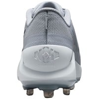 NIKE Mens Diamond Showcase Metal Cleat, Grey/Black