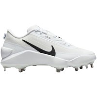 NIKE Mens Diamond Showcase Metal Cleat, White/Black