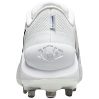 NIKE Mens Diamond Showcase Metal Cleat, White/Black