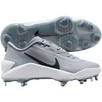 NIKE Mens Diamond Showcase Metal Cleat, Grey/Black