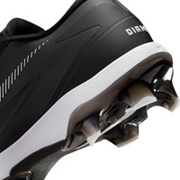 NIKE Mens Diamond Standout MCS Molded Cleat, Black/White