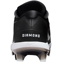 NIKE Mens Diamond Standout MCS Molded Cleat, Black/White