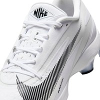 NIKE Mens Diamond Standout MCS Molded Cleat, White/Black