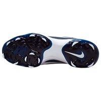 NIKE Mens Diamond Standout MCS Molded Cleat, White/Navy